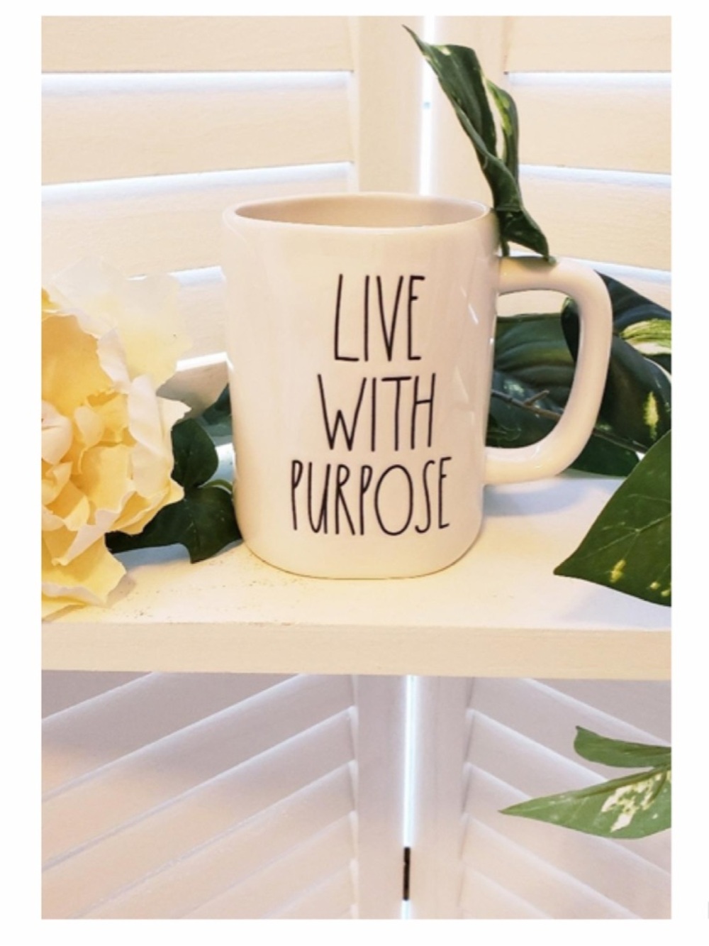 NEW Rae Dunn Live With Purpose Mug
